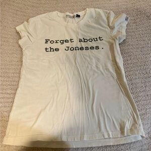 Women's Cream Graphic Tee